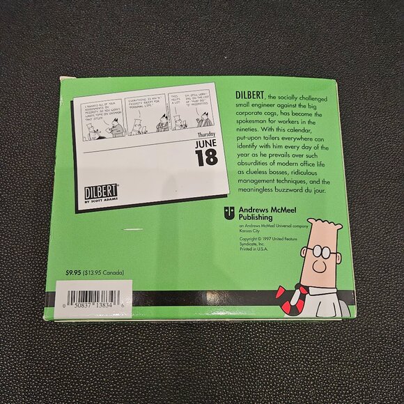 BRAND NEW DILBERT BIG THINGS ARE COMING MY WAY SOON 1998 CALENDAR BY SCOTT ADAMS - Picture 5 of 14